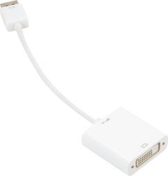 Adapter AV Sharkoon DisplayPort - DVI-D biały (4044951020300)