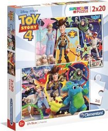  Clementoni Puzzle 2x20 elementów Super Kolor Toy story 4
