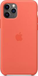  Apple Silikonowe etui do iPhone 11 Pro Max - mandarynkowy (pomarańczowy)-MX022ZM/A