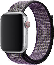 Apple Opaska sportowa Nike w kolorze pustynnego piasku / jaskrawym zielonożółtym do koperty 44 mm-MWU52ZM/A