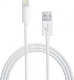 Kabel USB Global Technology USB-A - 1 m Biały (5901836063762)