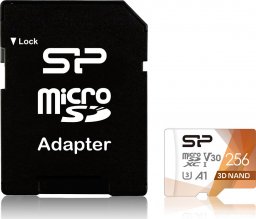 Karta Silicon Power Superior Pro Colorful MicroSDXC 256 GB Class 10 UHS-I/U3 A1 V30 (SP256GBSTXDU3V20AB)