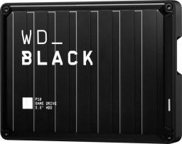 Dysk zewnętrzny HDD WD P10 Game Drive 5TB Czarny (WDBA3A0050BBK-WESN)