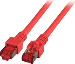  EFB EFB Patch cord S/FTP, kat. 6, LSZH, 1m, miedź, czerwony
