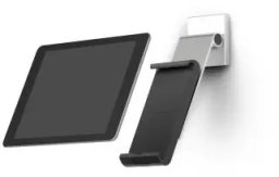 Uchwyt Durable Durable Tablet Holder WALL PRO metallic silver 8935-23