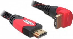 Kabel Delock HDMI - HDMI 2m czerwony (82686)