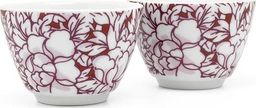 Bredemeijer Bredemeijer Tea mugs Yantai red set of 2, porcelain 152003