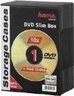 Hama Hama Slim DVD Jewel Case pack of 10, black 51181