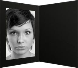  Daiber Portrait folders w. passepartout 13x18 black