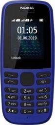 Telefon komórkowy Nokia 105 (2019) Dual SIM Niebieski