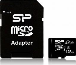 Karta Silicon Power Elite MicroSDXC 128 GB Class 10 UHS-I/U1  (SP128GBSTXBU1V10SP)