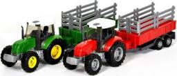 Teama Traktor + naczepa 1:32 ver.1 zielony