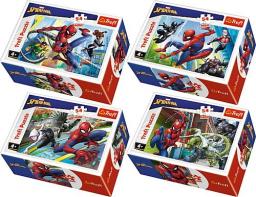  Trefl Puzzle 54el Mini Disney Marvel Czas na Spider- Mana 54164 Trefl 19605,19606,19607,19608