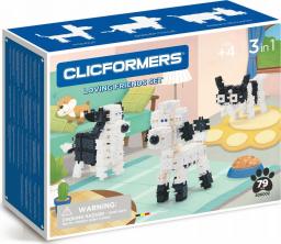  Clics Klocki Clicformers black&white friends 74 elementów