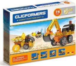 Clics Klocki Clicformers 70el Maszyny budowlane (802001)