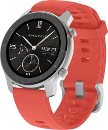 Smartwatch Amazfit GTR 42mm Czerwony  (W1910TY5N)
