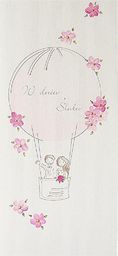  MAK Karnet Ślub DL S15 - Różowy balon