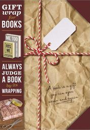  IF Gift wrap Papier do książki Brown paper parcel