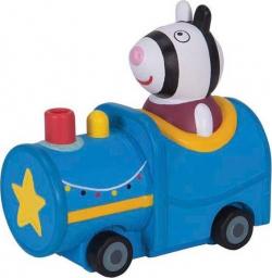 Figurka Tm Toys Świnka Peppa - Mały powozik: Zoe w lokomotywie (95785)