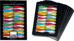  Make Notes Sardines Karty do gry czarne talia 55 kart