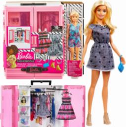 Lalka Barbie Mattel Fashionistas - Szafa na ubranka (GBK12)