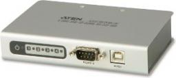 Adapter USB Aten USB - RS-232 Srebrny  (UC2324-AT)