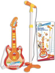Bontempi BONTEMPI BABY Gitara elektroniczna w zestawie z mikrofonem (041-245025)
