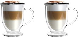 Vialli Design Szklanki termiczne do latte 2szt 250ml