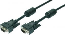 Kabel LogiLink D-Sub (VGA) - D-Sub (VGA) 10m czarny (CV0016)
