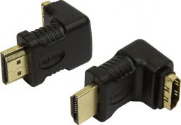 Adapter AV LogiLink HDMI - HDMI czarny (AH0007)