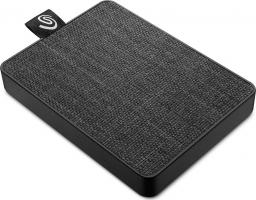 Dysk zewnętrzny SSD Seagate One Touch 500GB Czarny (STJE500400)