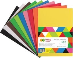  Happy Color Arkusze piankowe A4/10K Mix 10 kolor. HAPPY COLOR