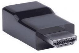 Adapter AV Gembird HDMI - D-Sub (VGA) czarny (A-HDMI-VGA-001)