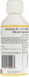 Mayhems X1 Koncentrat - żółto zielony - świecący pod ultrafioletem - 250ml (609224351563)