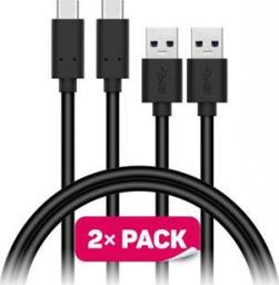 Kabel USB Connect IT USB-A - 1 m Czarny (CCA-5006-BK)