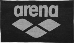 Arena Ręcznik (90 x 150 cm; kolor czarny) (001993/550)