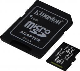 Karta Kingston Canvas Select Plus MicroSDXC 64 GB + 64 GB Class 10 UHS-I/U1 A1  (SDCS2/64GB-2P1A                )