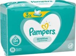  Pampers Zestaw chusteczek Chusteczki Sensitive 3x52