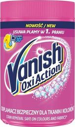 Vanish VANISH_Gold Oxi Action odplamiacz w proszku do tkanin kolorowych Pink 625g