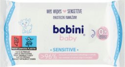 Bobini BOBINI_Baby chusteczki nawilżane dla dzieci i niemowląt Sensitive 60szt