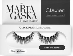  Clavier CLAVIER_Quick Premium Lashes rzęsy na pasku Glam Madame 829
