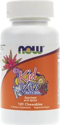  NOW NOW_Kid Vits witaminy dla dzieci suplement diety 120 tabletek