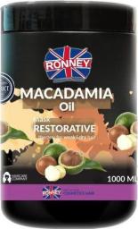 Ronney Macadamia Oil Complex Professional Mask Restorative maska do włosów z olejem macadamia 1000ml