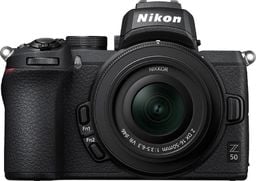 Aparat Nikon Z50 + 16-50mm f/3.5-6.3 VR DX + adapter FTZ