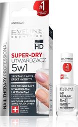  Eveline Nail Therapy Utwardzacz i wysuszacz do paznokci 5w1 Super-Dry 12ml
