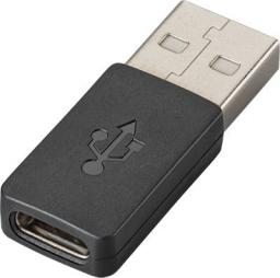 Adapter USB Poly USB-C - USB Czarny  (209506-01)