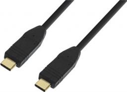 Kabel USB Mcab USB-C - USB-C 3 m Czarny (2200046)
