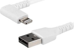 Kabel USB StarTech USB-A - Lightning 2 m Biały (RUSBLTMM2MWR)