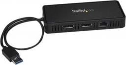 Stacja/replikator StarTech StarTech USB TO DUAL DP DOCKING STATION/DOCKING STATION 4K GBE USB 3.0