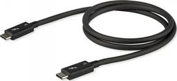 Kabel USB StarTech USB-C - USB-C 0.8 m Czarny (TBLT34MM80CM)